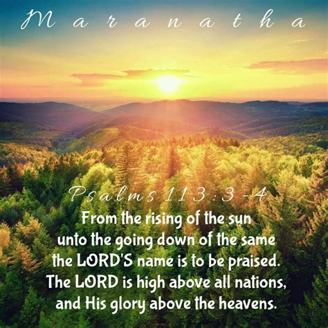 Psalms 113:1-9 (KJV) Praise ye the LORD. Praise, O ye servants of the LORD, praise the name of ...