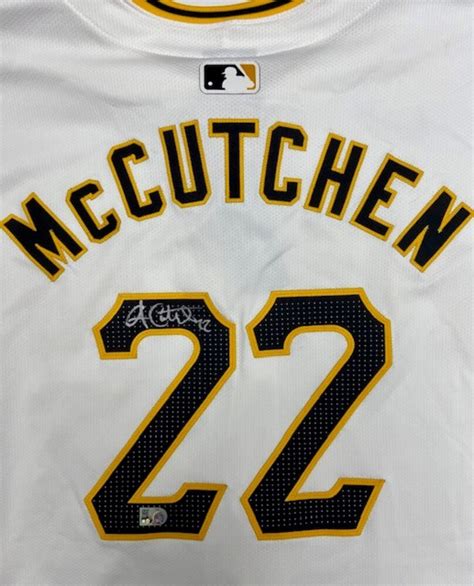 Andrew McCutchen Autographed Pirates Authentic Jersey | MLB Auctions