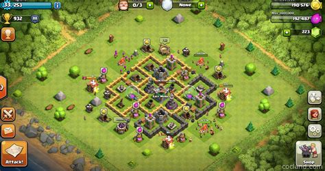 Clockwork6: Farming Base for Town Hall 6 | Clash of Clans Land