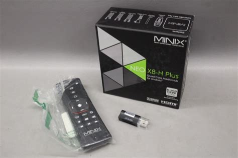 Minix NEO X8-H Plus Media Hub and Remote - shopgoodwill.com