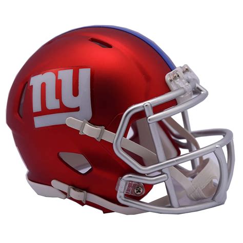 Riddell New York Giants Blaze Revolution Speed Mini Football Helmet