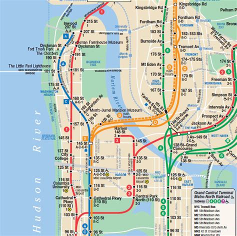 City of New York : New York Map | MTA Subway Map