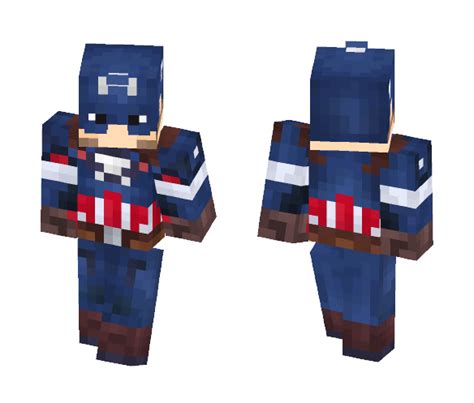 Download Captain America | Avengers 2 Minecraft Skin for Free. SuperMinecraftSkins