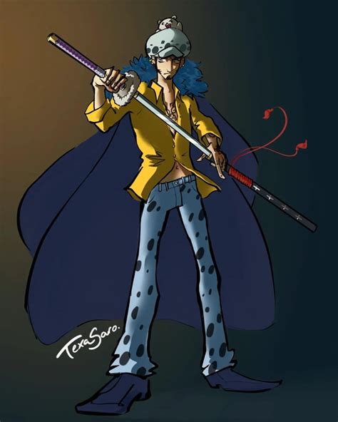 Trafalgar Law Wano Fanart! : r/OnePiece