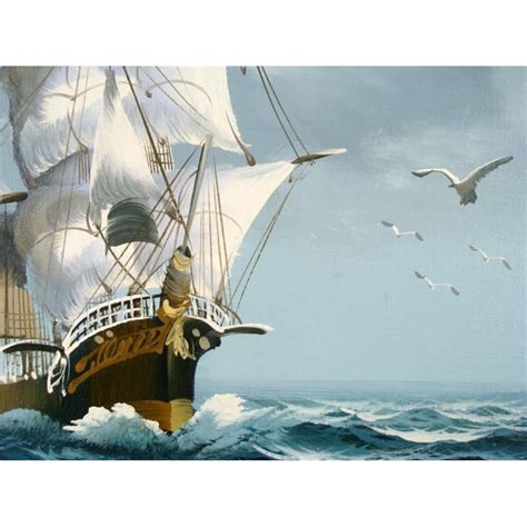 Vintage Ship Painting at PaintingValley.com | Explore collection of ...