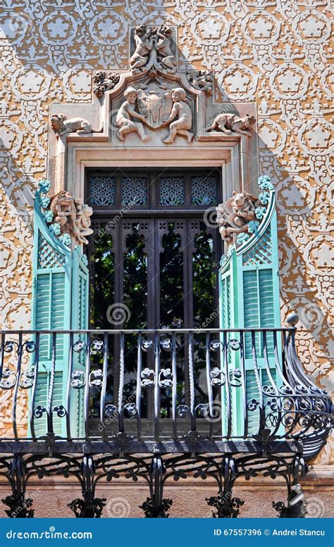 Barcelona Architecture Casa Amatller Stock Photo - Image: 67557396