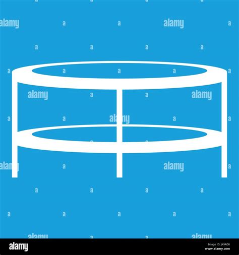 A round coffee table icon white Stock Vector Image & Art - Alamy