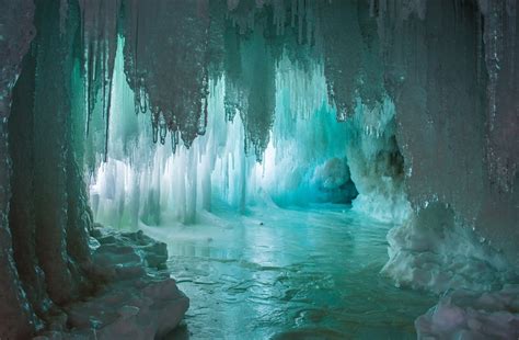 2048x1536 resolution | frozen cave, nature, cave, sunlight, ice HD wallpaper | Wallpaper Flare