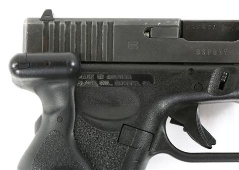 GLOCK MODEL 26 9mm SUBCOMPACT PISTOL