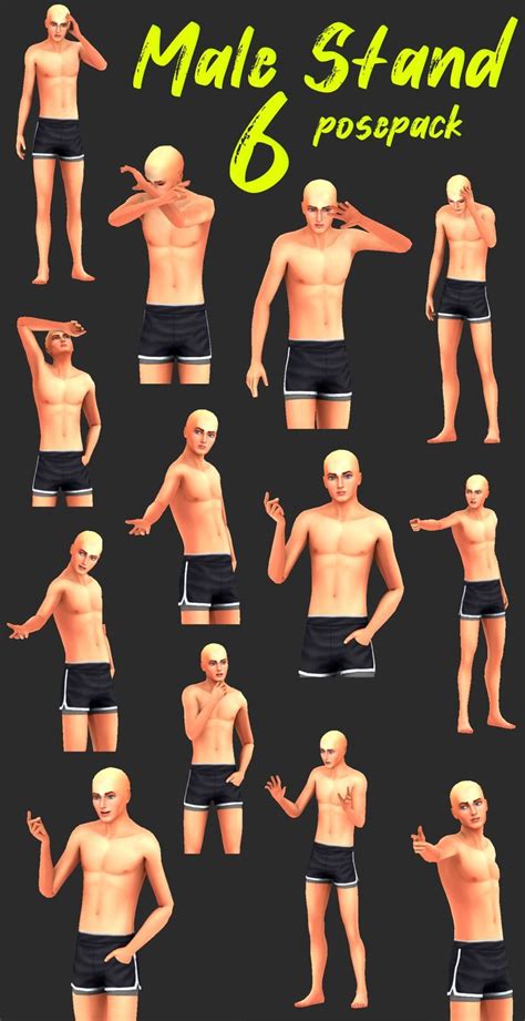 Male Stand poses 6 | Natalia-Auditore | Sims 4 couple poses, Sims 4 ...