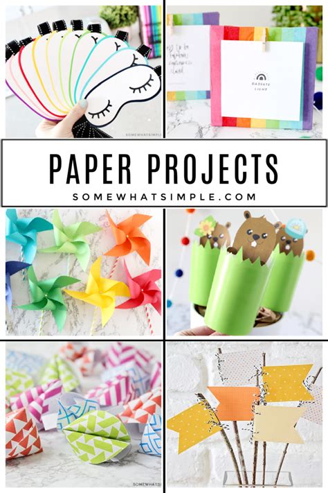 50 Creative Projects Made From Paper - Somewhat Simple