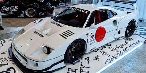 Liberty Walk Unveils Widebody Ferrari F40 | Hypebeast