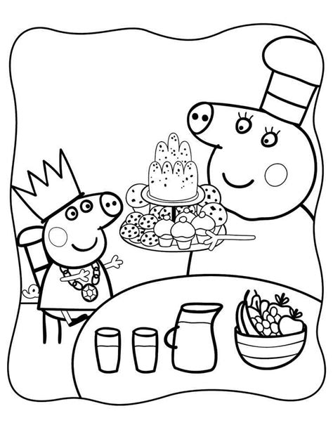 Peppa Pig coloring pages