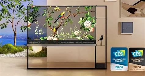 CES 2024 - LG Unveils World's First Wireless Transparent OLED TV, the ...