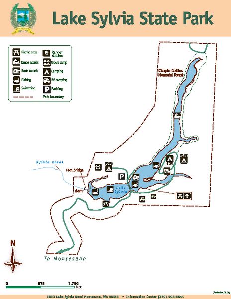 Lake Sylvia State Park Map - 1813 Lake Sylvia Rd Montesano WA • mappery