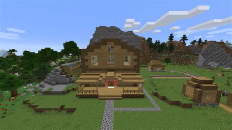 The Bedrock Breaker house and shack Minecraft Map