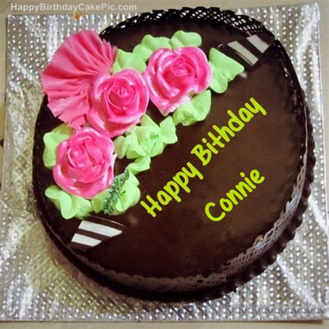 Chocolate Birthday Cake For Connie