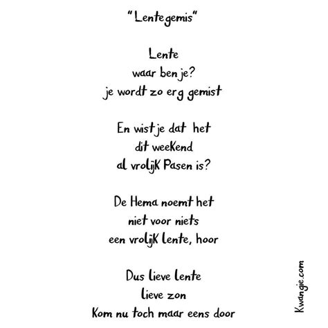 kwangie.com on Instagram: “"Lentegemis" #lente #dichtersvaninstagram #versje #rijmpje #woorden # ...