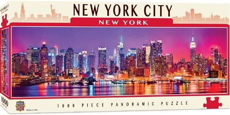 New York City - 1000 Piece Jigsaw Puzzle | Jigsaw puzzles, Panoramic, Fun activities to do