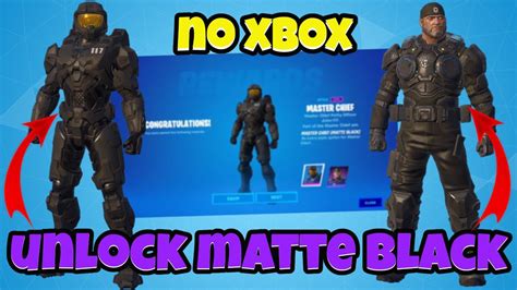 HOW TO GET MATTE BLACK MASTER CHIEF AND MARCUS WITH NO XBOX SERIES X ...