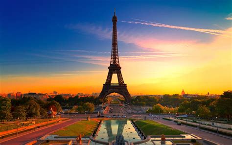 Paris, Eiffel Tower, HDR, Architecture, City, Sunset, France, Cityscape ...