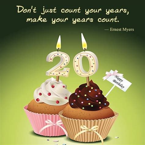 20th birthday | Happy 20th Birthday Quotes. QuotesGram | Happyyy Birthday wishes y Feliz ...