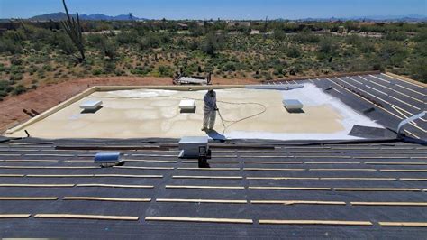 A Little Spray Foam on the Roof - Bordeaux Builders