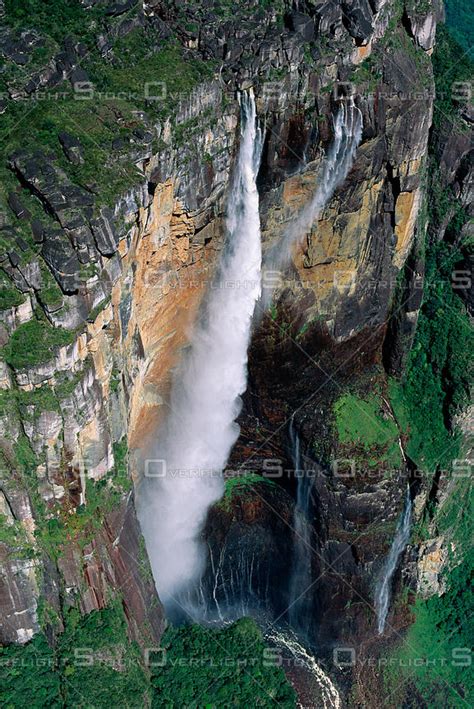 OverflightStock | Salto Angel Highest Waterfall in World Venezuela ...