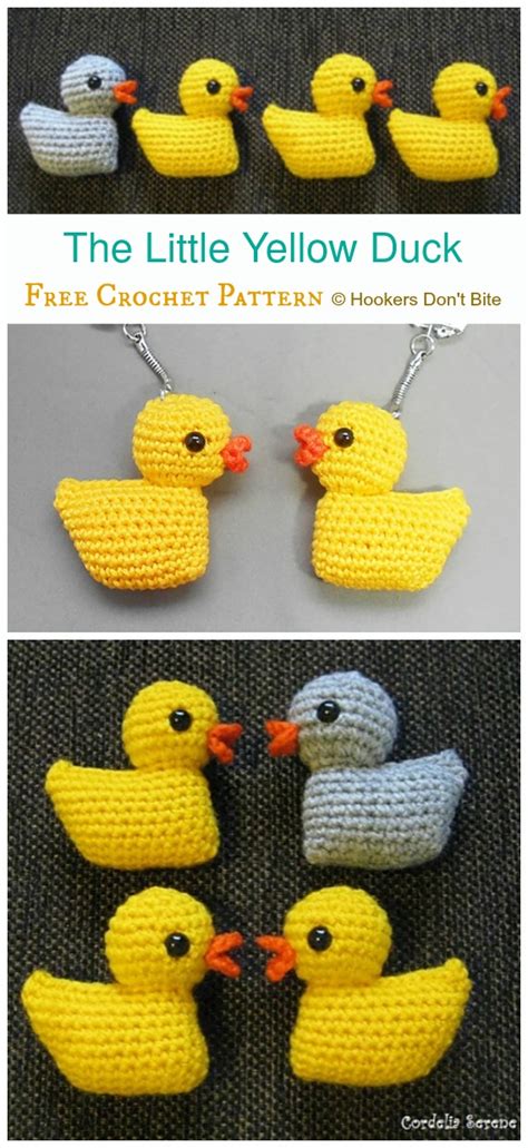 Amigurumi Duck Free Crochet Patterns- Crochet & Knitting