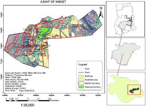 Knust Campus Map