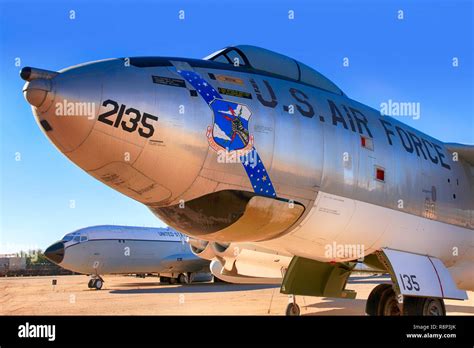 1947 Boeing B-47 Stratojet long-range strategic bomber plane on display ...