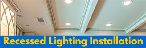 Recessed Lighting Installation, Ceiling Lights | J&B Electrical Services