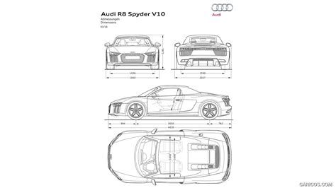 Audi R8 Blueprint Hd - Popular Century