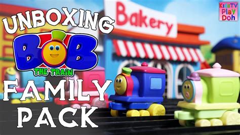 Unboxing Bob The Train Family Adventure Pack | New Bob The Train Toys ...