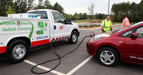 AAA Roadside Assistance Trucks to Rescue Electric Cars