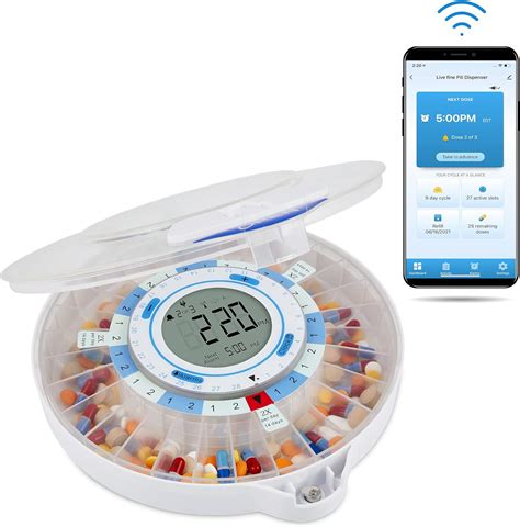 Live Fine LiveFine Smart WiFi Automatic Pill Dispenser | India | Ubuy