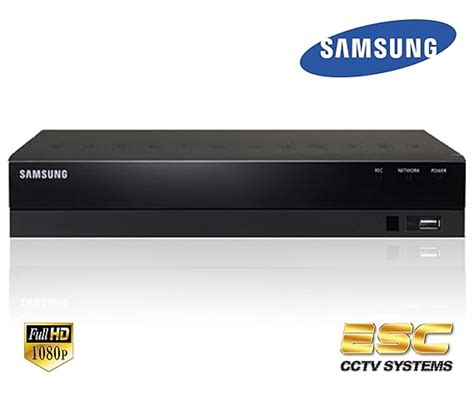 Buy SAMSUNG CCTV Full HD 1080P 4 Channel AHD DVR (Black) Online at Low Price in India | Samsung ...