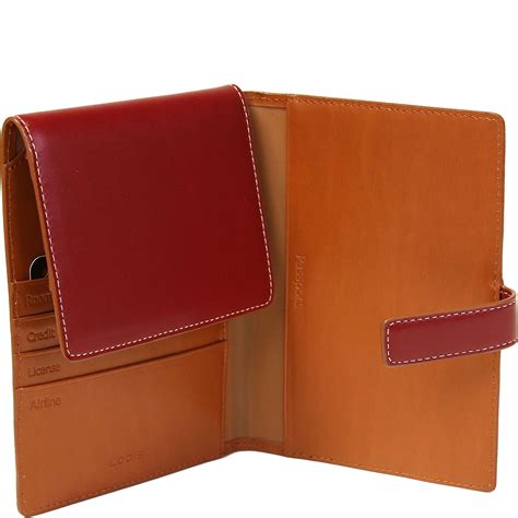 Lodis Audrey Passport Wallet with Ticket Flap - eBags.com | Leather passport wallet, Passport ...