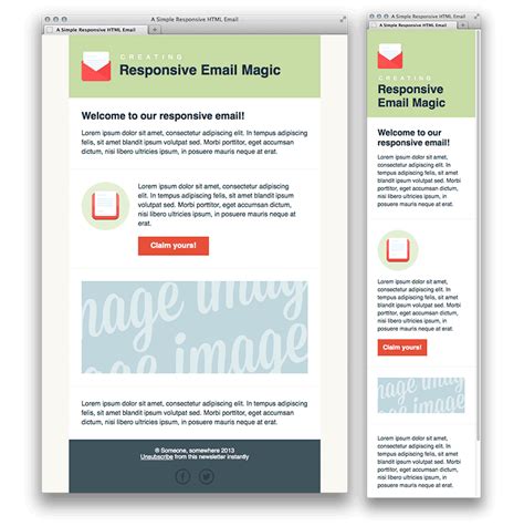 5 Responsive newsletter templates | MDirector