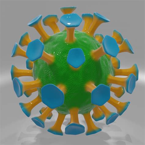 Virus 3D model - TurboSquid 1527999