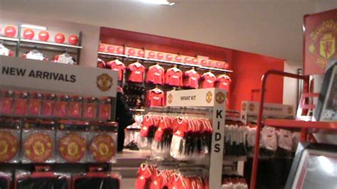 Official Manchester United Store in Old Trafford!! - YouTube