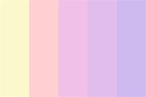 warm side pastels Color Palette