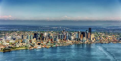 Seattle Skyline Photograph by Mountain Dreams - Fine Art America