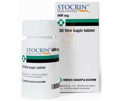 Stocrin 600 Mg 30 Film Tablet Fiyatı