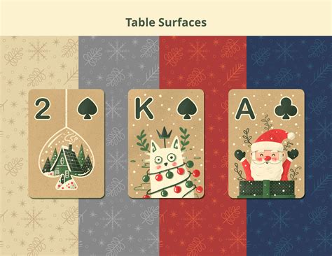 CHRISTMAS - Playing Cards Deck :: Behance