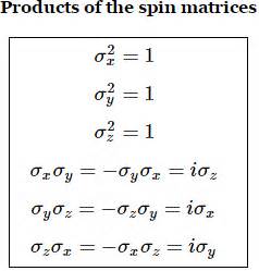 spin one-half particles in a magnetic field – Reading Feynman