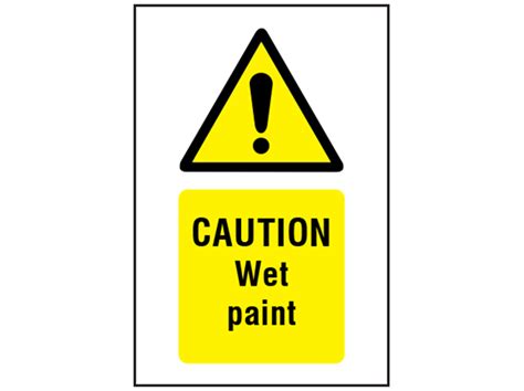 Caution Wet Paint Sign - ClipArt Best