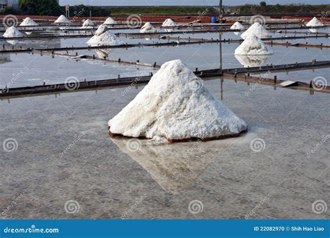 Salt farm stock photo. Image of pond, farm, reflects - 22082970