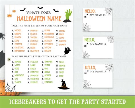 Halloween Office Party Games Halloween Games for Office - Etsy