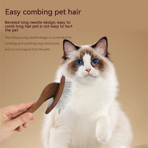 Supply Soododo XDL-90212 Pet comb Dog hair removal comb Dog comb Wooden ...